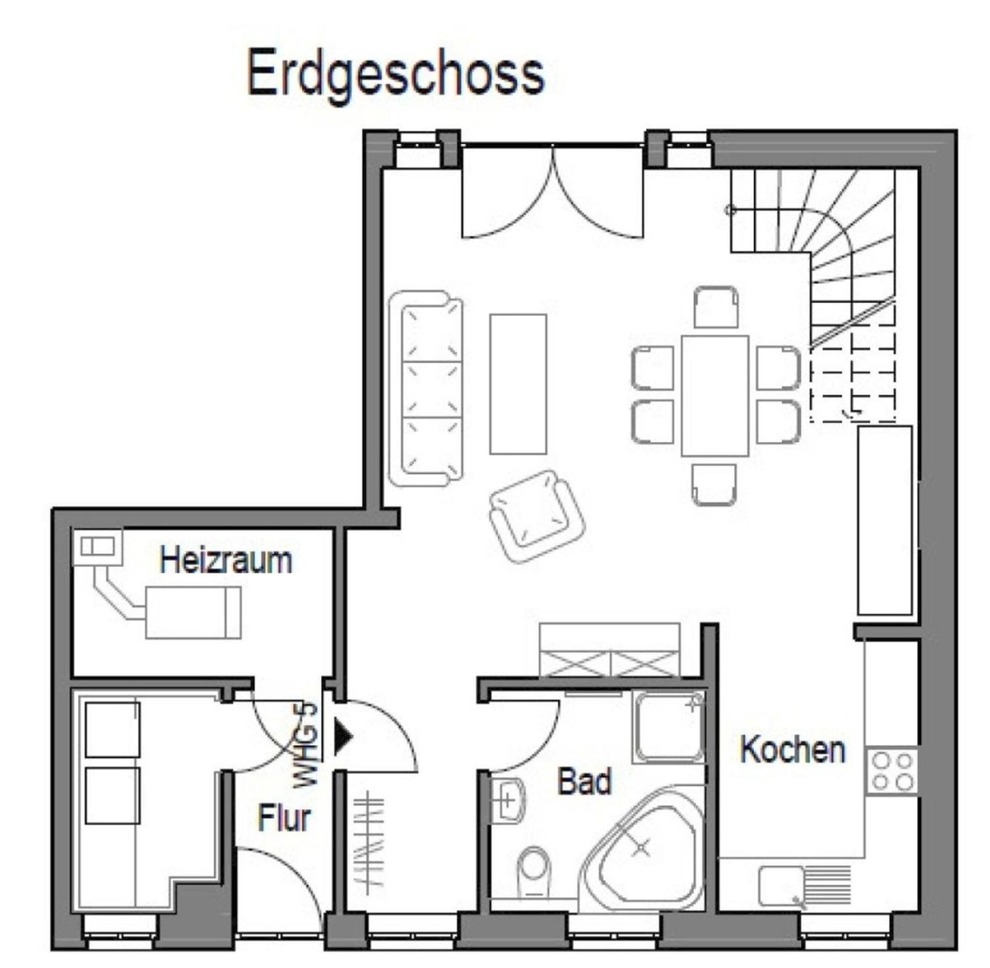 Deichhof Whg 5 Apartment Dunsum Exterior foto